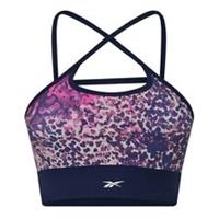 Reebok Safari Sports Bra Womens Navy Size UK Medium (RefR22)