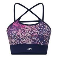 Reebok Safari Sports Bra Womens Navy Size UK Small (RefR22)