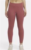 Reebok Yoga Peached 7/8 Leggings Salmon Pink Size UK 12-14 /REFSW7-5