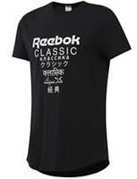 Reebok Classics Short Sleeve Top Mens Black Size UK Small (RefR21)