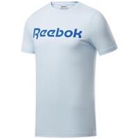 Reebok Graphic T Shirt Mens Blue Size UK Small (RefR19) - S Regular