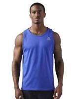 Reebok Dual Blend Tank Top Mens Blue Size UK XS (RefX36)