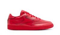 Reebok x Maison Margiela Club C Vector Red Trainers Size UK 5 EU 37.5 /REFD46