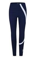 Reebok Logo Leggings Womens Vector Navy Size UK 2XS (RefX9)
