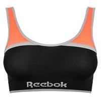 Reebok Womens SlesCTopKERYS Low Impact Sports Bra Training Fitness Gym Crop Tops - S Regular