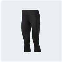 Reebok Workout Gym Tights Capri Black Size Ladies UK 12-14 /REFX42