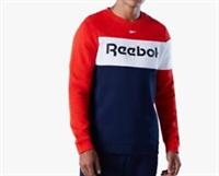 Reebok Sports Jumper Mens Red/White/Navy Size UK XS (RefX45) - XS Regular