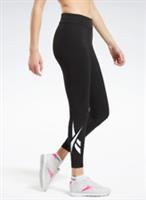 Reebok Classics Vector Graphic Leggings Ladies Black Size UK20-22 XL /REFX48