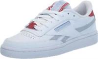 Reebok Classic Trainers Womens White/Blue/Red Size UK 6 (RefA30)
