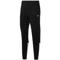 Reebok TE Linear Logo Jogging Bottoms Mens Black/White Size UK M (RefR2)