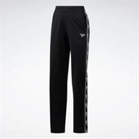 Reebok Vector Tapered Jogging Bottoms Womens Black Size UK Medium (RefR1)