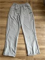 Vintage Y2K Reebok Classic Tracksuit Bottoms Mens Large BNWT Silver Deadstock OG - L Regular