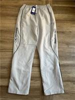 Vintage Y2K Reebok Classic Tracksuit Bottoms Mens Large BNWT Silver Deadstock OG - L Regular