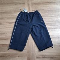 Vintage Reebok Classic 3/4 Pant Jogging Tracksuit Bottoms Blue Track Trousers L