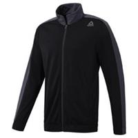 REEBOK Mens Black & Grey Tricot Full Tracksuit Set Small BNWT - S Regular