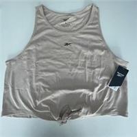 Reebok Front Tie Tank UK 16-18 (L) Soft Ecru