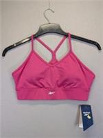 Reebok ID Train Tri-Back Sports Bra Pink Size L Speedwick BNWT Activewear - L Regular
