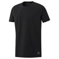 REEBOK Mens Black Training Supply Short Sleeve Woven T-Shirt XXL 2XL NEW - 2XL Regular