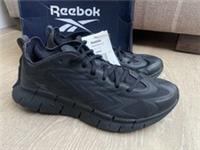 NEW BLACK REEBOK ZIG KINETICA 21 RUNNING TRAINERS, UK 5