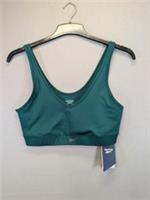 Reebok Dreamblend Active Collection Bra Collegiate Green Size Large BNWT - L Regular