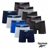 Reebok Men's Performance Boxer 5 Pack In 2 Colours and In 3 Sizes New - M Regular