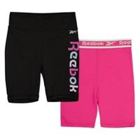 Reebok Girls Slim Cycling Shorts (Pack of 2) GT13236