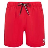 Reebok Mens Regular Swim ShortsS Red GT13828 - S Regular