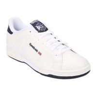 Reebok Unisex Adult NPC II SYN Trainers6.5 UK White/Navy GT22473