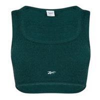 Reebok Womens/Ladies Classic Cropped Polyester Fitted Tank T GT33395 - XS Regular