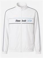 Reebok Kids White Track Jacket JXL 164cm Full Zip Sports Jacket NWT Vintage Y2K