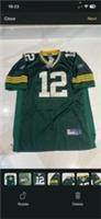 Aaron Rodgers #12 Green Bay Packers NFL Reebok Jersey Size 54 Xxl Color Green - XXL Regular