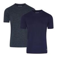 Reebok Mens Short-Sleeved T-Shirt (Pack of 2) GT57452 - XL Regular