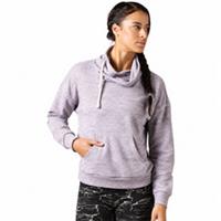 REEBOK Womens Purple Marble Cowl Neck Training Sweater Top Small UK 10 BNWT - S Regular