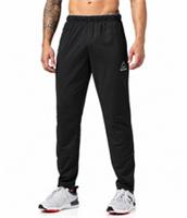 REEBOK Mens Black Work Out Ready Stacked Logo Tracksuit Pants XL BNWT - XL Regular