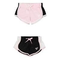 Reebok Girls Sport Shorts (Pack of 2)2-3 Years Pink Lady GT33054