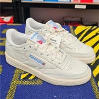 Reebok Womens Club C 85 Vintage Shoes - Chalk Sky Blue - UK 3.5 / EU 36 / US 6