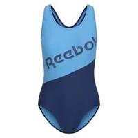 Reebok Womens Rita Swimsuit One Piece Crew Neck Lightweight Colour Block - S (8-10) Regular