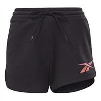 Reebok Womens Vctr Gr Sho Sports Training Fitness Gym Performance Shorts - 4-6 (XS) Regular