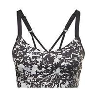 Reebok Womens S Lux Strappy Medium Impact Sports Bra Training Fitness Gym Crop - 0-2 (2XS) Regular