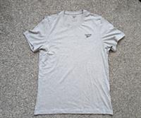 Reebok Shirt Adult Large Grey Everyday Gym Training Casual Running Mens - L Regular