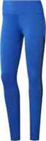 Reebok Womens Wor Logo Tight Gym Leggings - Blue / 1X / 16W - 1X Regular