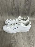 Mens Reebok NPC 11 White Leather Trainers UK Size 10.5 Brand New