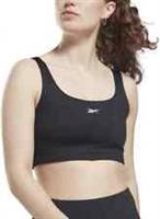 Reebok Womens Bra Wor Ribbed Bralette - Black / Medium