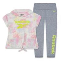 Reebok Kids Ss T Lgng Set Top and Legging Sets - 11-12 Regular