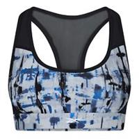 Reebok Womens Prfm Rcr Bra Medium Impact Sports Training Fitness Gym Crop Tops - Check Description Regular