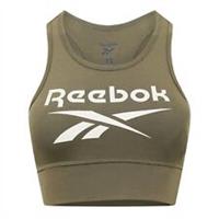 Reebok Womens Cotton Bralette Medium Impact Sports Bra Training Fitness Gym Crop - Check Description Regular