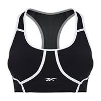 Reebok Womens Lux Racer Colorblocked Padded Bra Medium Impact Sports Training - 4-6 Regular