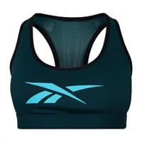 Reebok Womens Lux Vector Racer Sports Bra Training Fitness Gym Crop Top Medium - XS Regular