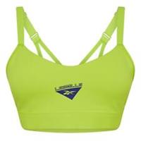 Reebok Womens Les Mills Lux Strappy Sports Bra Training Fitness Gym Crop Top - 2XS Regular