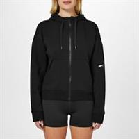 Reebok Womens Dreamblend Cotton Zip Up Hoodie Hooded Top Hoody Sports Training - XS Regular